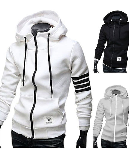 Hooded Zip Pullover Sweatshirts