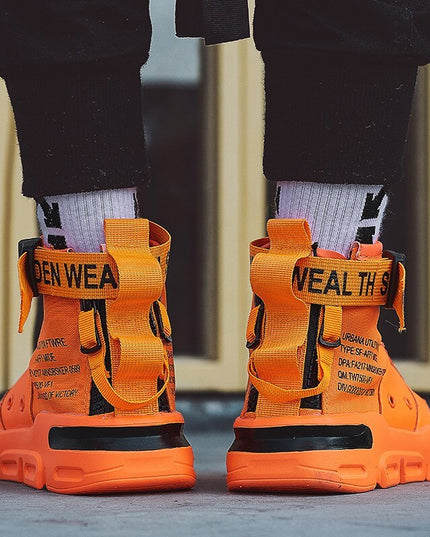 High-top sneakers