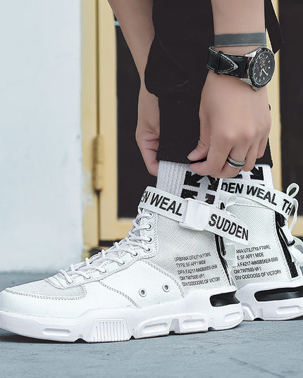 High-top sneakers