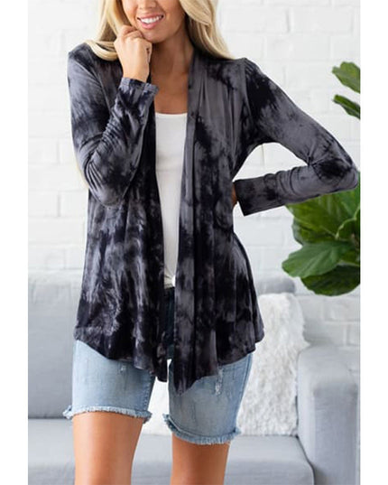 Tie-dye long-sleeved