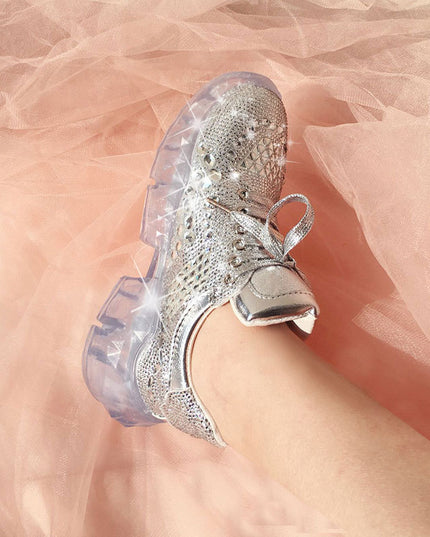 Rhinestone sneakers