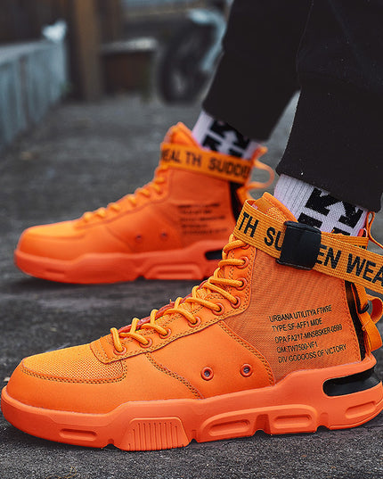 High-top sneakers