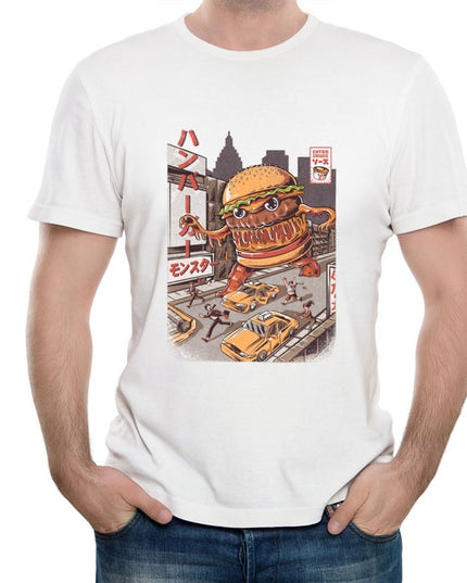 Japanese Harajuku food war short sleeve