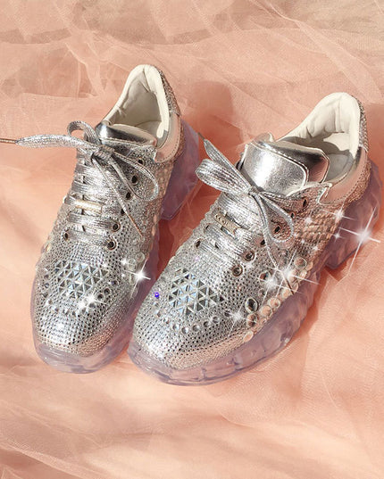 Rhinestone sneakers