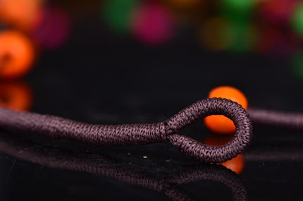 Layered coconut shell necklace