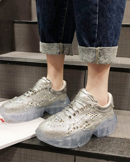 Rhinestone sneakers