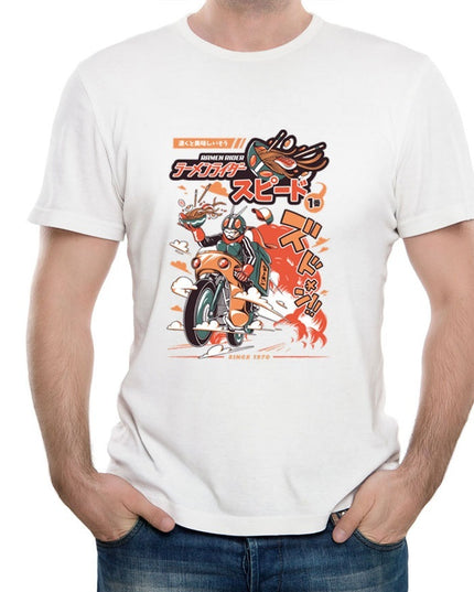 Japanese Harajuku food war short sleeve