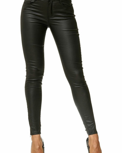 Faux Leather Pants For Women