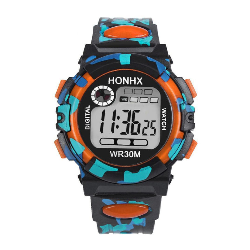 Digital Chronograph Calendar Waterproof