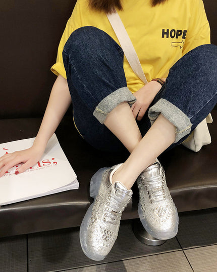 Rhinestone sneakers