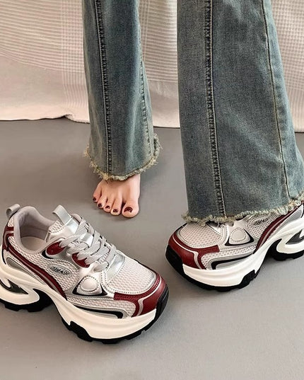Women's Platform Height Increasing Leisure Sneaker
