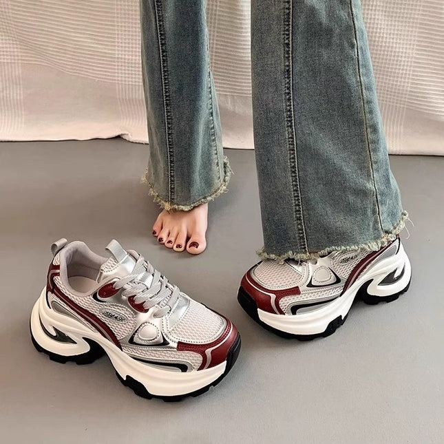 Women's Platform Height Increasing Leisure Sneaker
