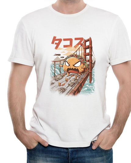 Japanese Harajuku food war short sleeve