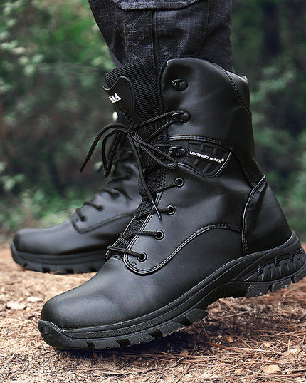 camouflage waterproof combat boots