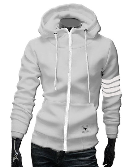 Hooded Zip Pullover Sweatshirts