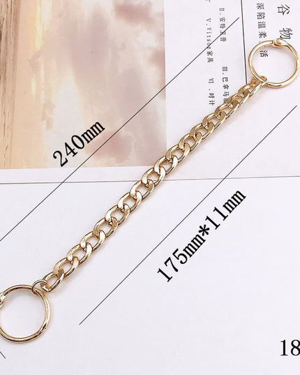 Acrylic Diamond Chain Sneakers Accessories