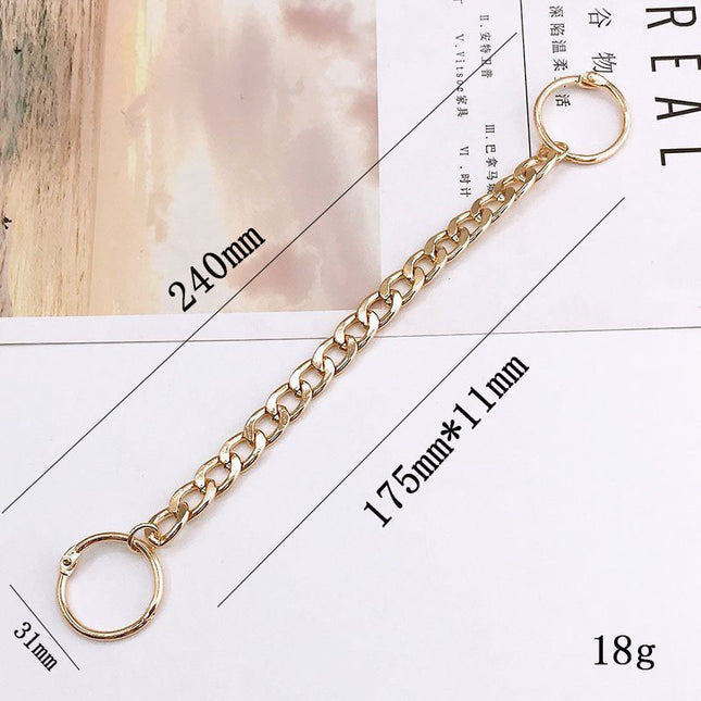 Acrylic Diamond Chain Sneakers Accessories