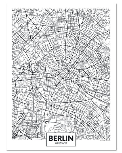 Fashion Home Decoration City Map