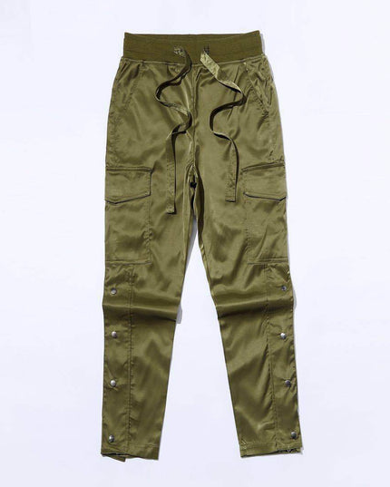 Men's Velcro Buttoned Cargo Pants