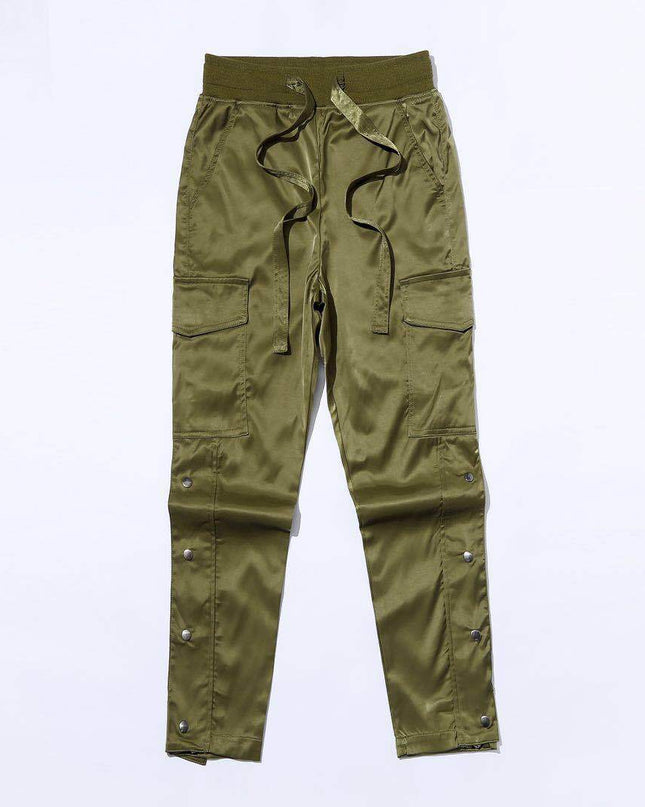 Men's Velcro Buttoned Cargo Pants