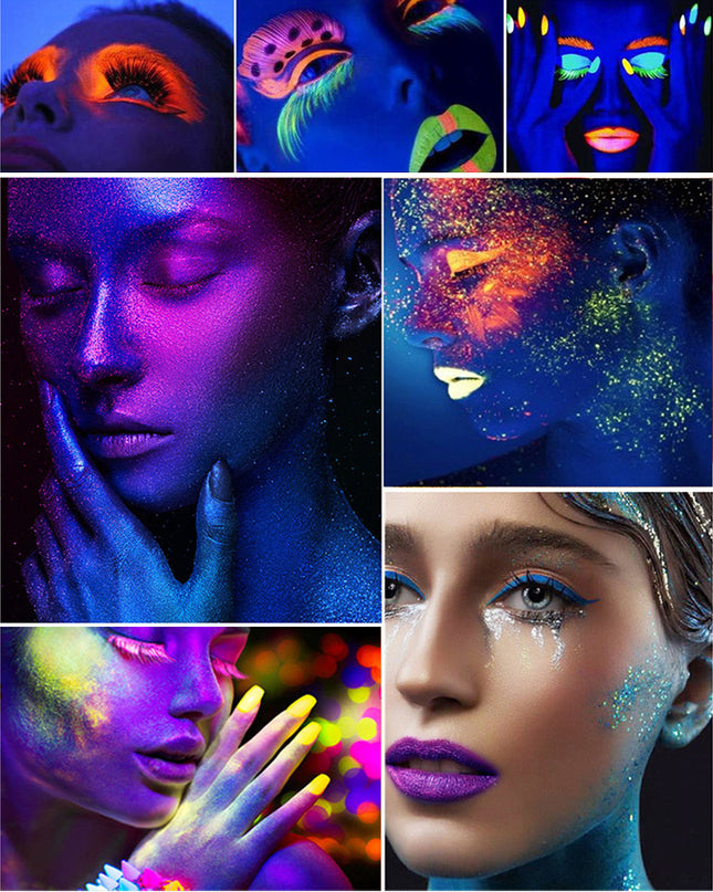 Eyeshadow UV Glow in The Dark