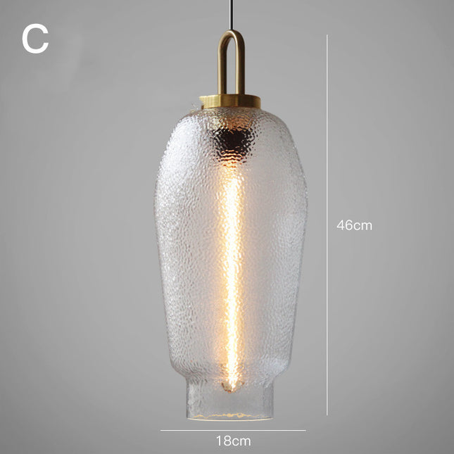 Table Modern Minimalist Glass Chandelier