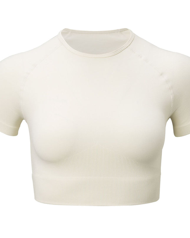 Shark Knit Seamless Fitness Yoga Long Sleeve Set