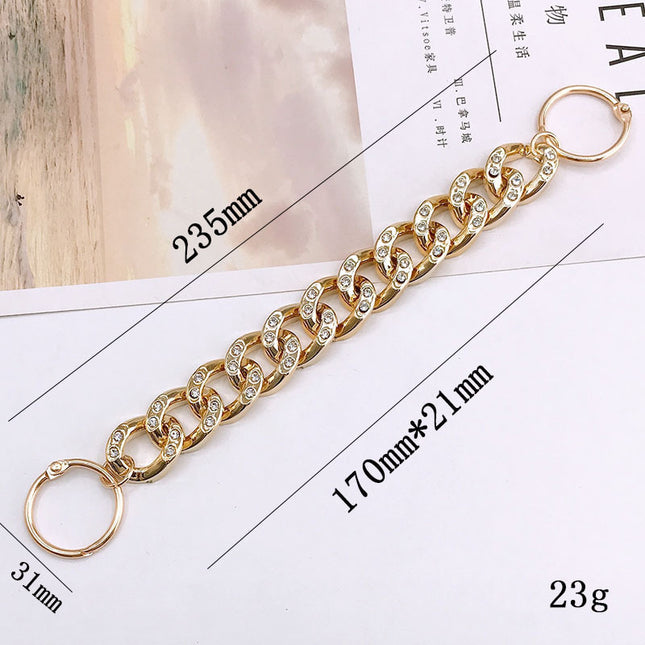 Acrylic Diamond Chain Sneakers Accessories