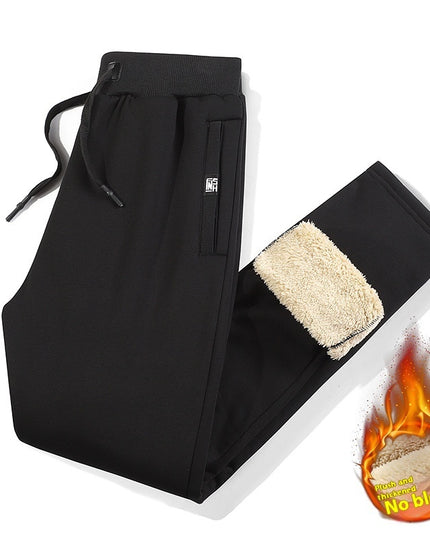 Men's Fleece-lined Thickened Dad Oversized