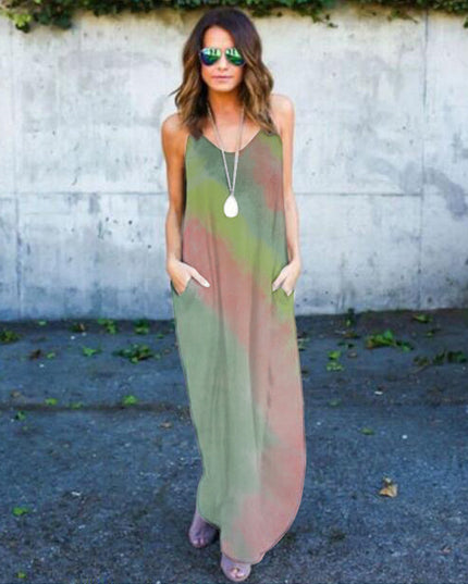 Tie-dye print dress - Image #0