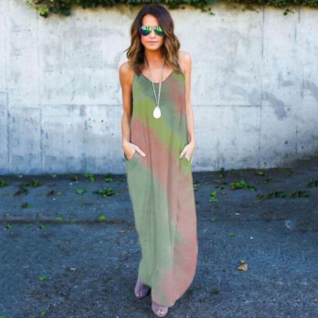 Tie-dye print dress - Image #0