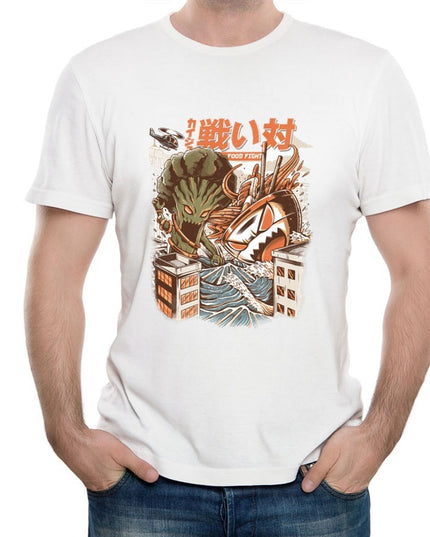 Japanese Harajuku food war short sleeve