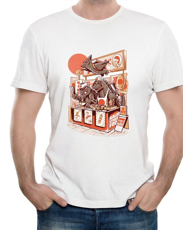 Japanese Harajuku food war short sleeve