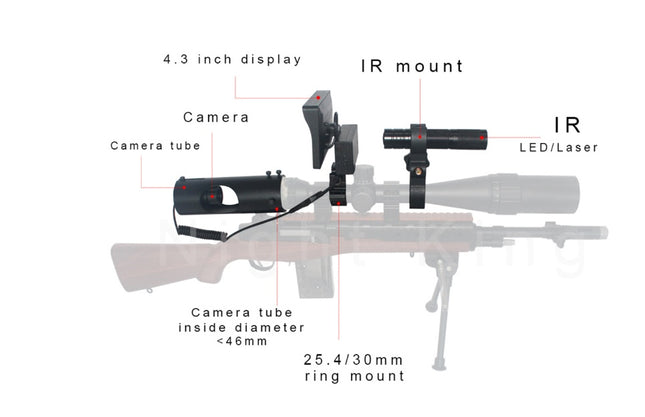 night vision instrument telescopet