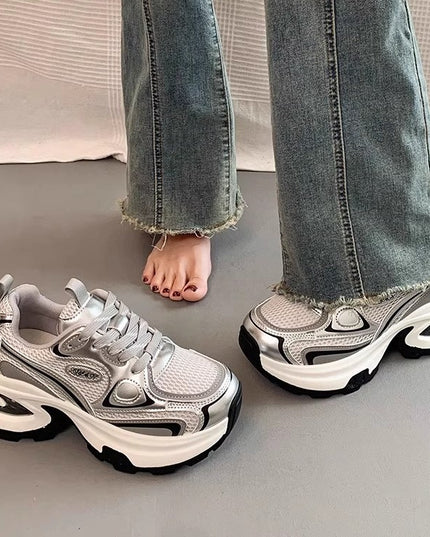 Women's Platform Height Increasing Leisure Sneaker
