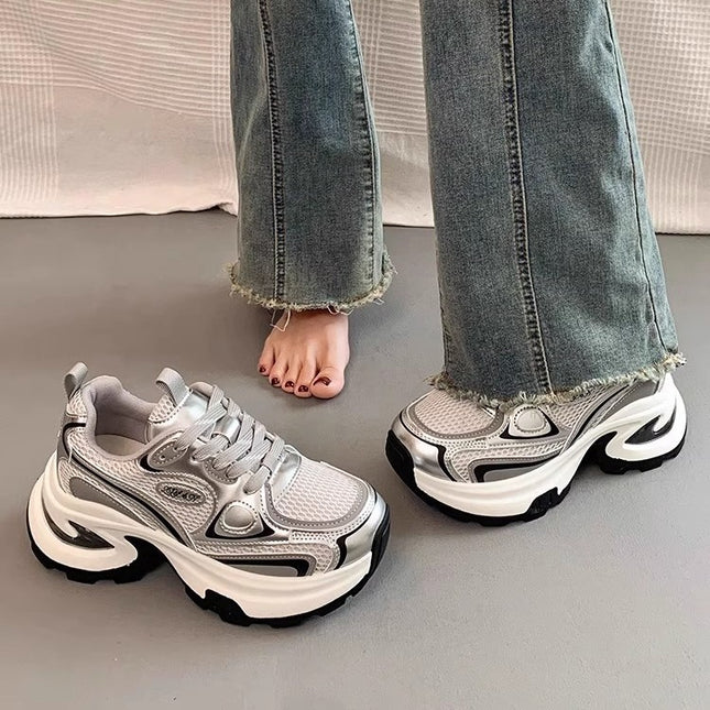 Women's Platform Height Increasing Leisure Sneaker