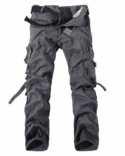 Men's Multi-pocket Cargo Pants Washed
