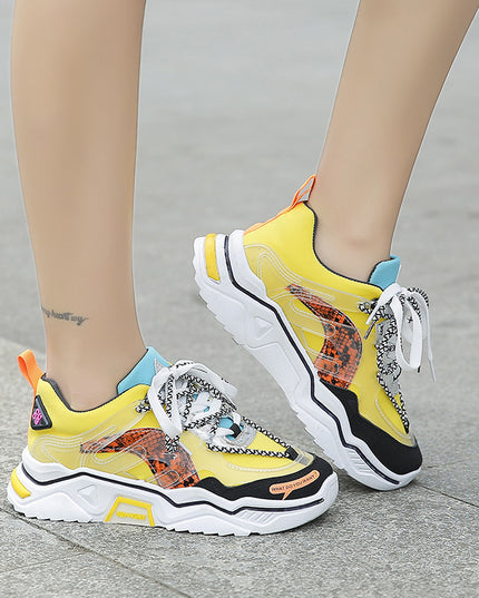 Wild platform sneakers