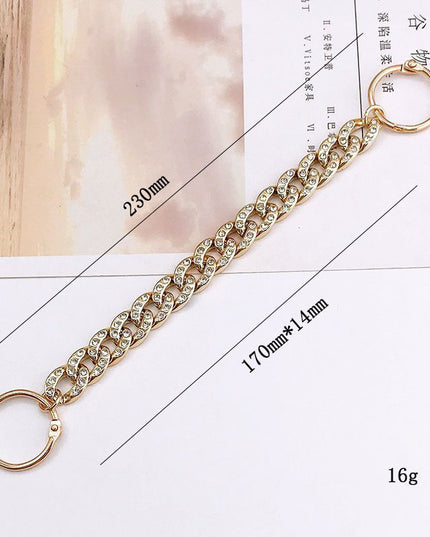 Acrylic Diamond Chain Sneakers Accessories