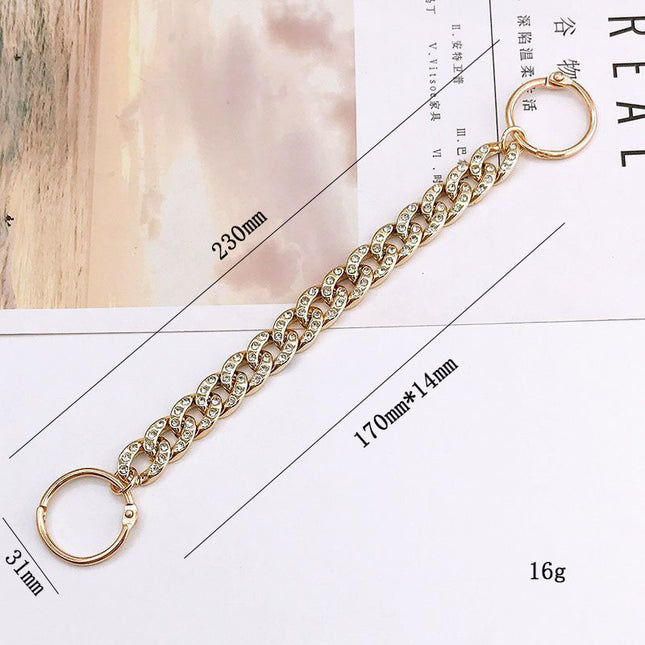 Acrylic Diamond Chain Sneakers Accessories