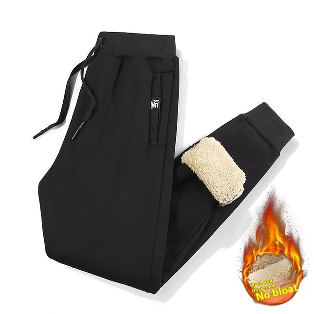Men's Fleece-lined Thickened Dad Oversized