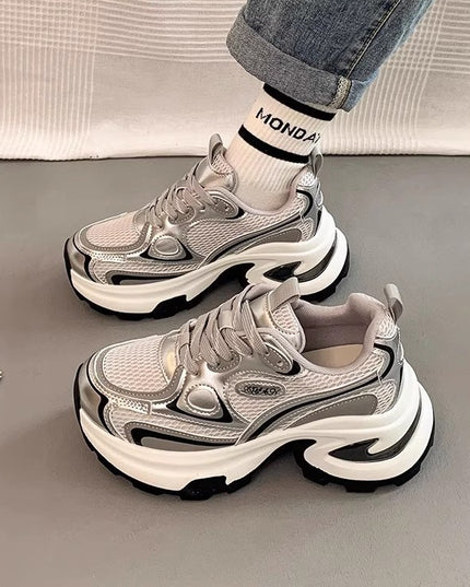 Women's Platform Height Increasing Leisure Sneaker