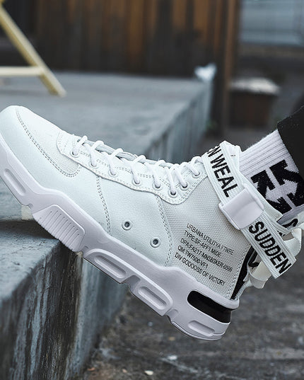 High-top sneakers