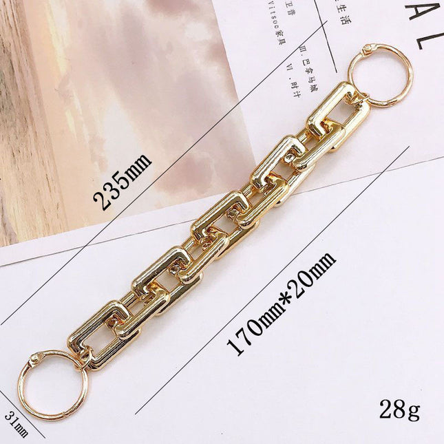 Acrylic Diamond Chain Sneakers Accessories