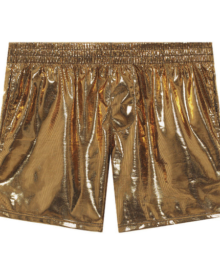 Men's Middle Pants Faux Leather