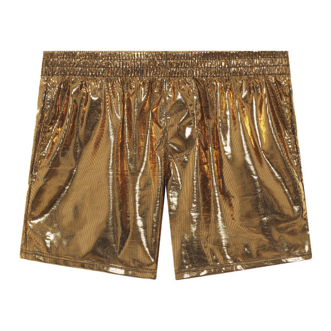 Men's Middle Pants Faux Leather