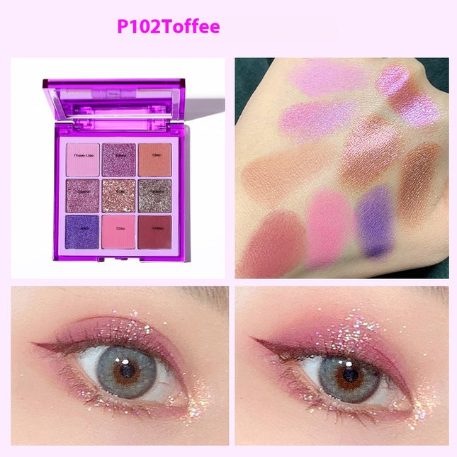 Nine Colors Eye Shadow Plate Stage Makeup