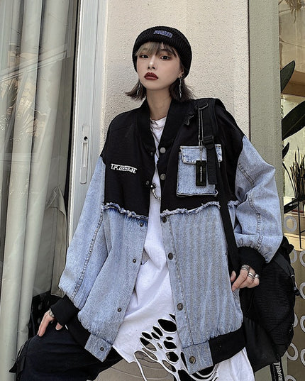 Embroidered Letters Men's And Women's Jackets