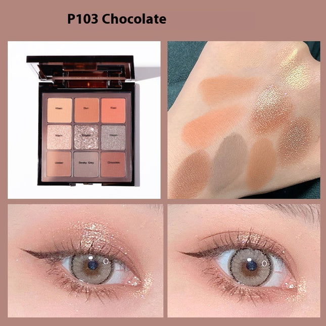Nine Colors Eye Shadow Plate Stage Makeup