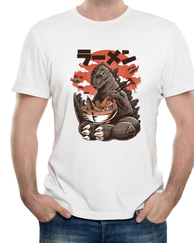 Japanese Harajuku food war short sleeve